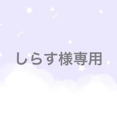 しらす様専用ページ