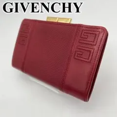 GIVENCHY コインケース 4Gロゴ ゴールド金具 がま口 レザーのサムネイル