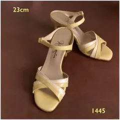 銀座かねまつ【23㎝】サンダル☆クリーニングお手入れ済1445のサムネイル