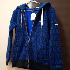 PEARLY GATES フード付きジャケット ネイビー/ブルー