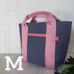 ♡春バッグ♡8号帆布♡Mサイズ♪ベーシック♡トートバッグ♡ドライグレーグレー