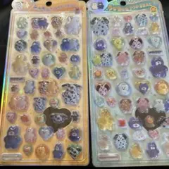 本日限定価格 mojojojo うるちゅるポップシール 2枚セット