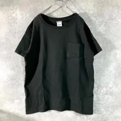 USA製　Goodwear　Ｔシャツ　ブラック　胸ポケット　コットン100%のサムネイル