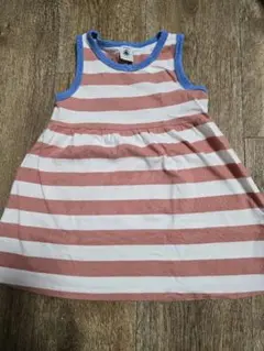 PETIT BATEAU ノースリーブワンピース 80cm