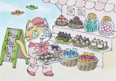 手描きイラスト　ミニイラスト　オリジナル　原画