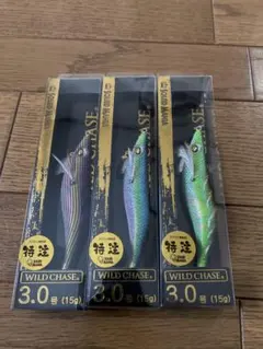 スクイッドマニア ワイルドチェイス （特注） 3.0号 3本セット - メルカリ