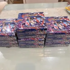 ポケモンカード ニンジャスピナー3BOX シュリンク・ペリペリなし 箱の