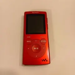 SONY ウォークマ NW-E062 本体 レッド（動作未確認ジャンク）