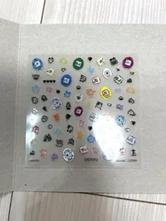 【即日発送】フラットガシャポン　たまごっち ネイルシールコレクション デザインD