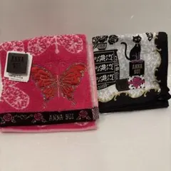 ANNA SUI アナスイ　ハンカチ　2枚