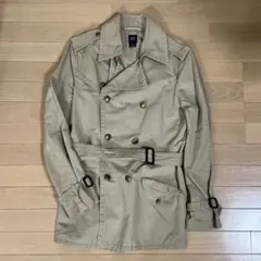 GAP ベージュ ダブルブレスト トレンチコート M