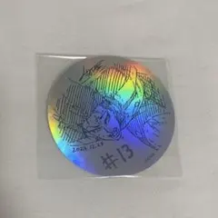 ブルーロック ブルロ 伊勢丹 コースター型ホログラムステッカー 馬狼照英