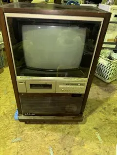 MITSUBISHI 三菱 昭和レトロ ブラウン管テレビ かわいいヴィンテージ