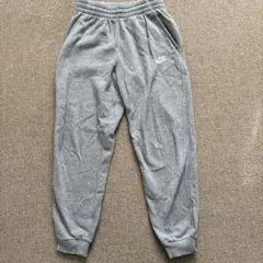 NIKE キッズ　スウェットパンツ　グレー　L 裏起毛