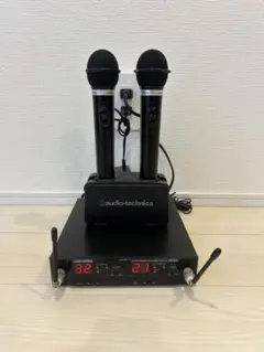 ワイヤレスマイクセット【ATW-R75a&ATW-T62a】 ATW-T62A ワイヤレスマイク 2本セット