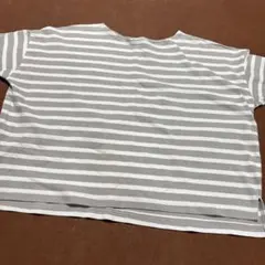 Samansa Mos2 blue ボーダーTシャツのサムネイル