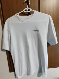 ​【人気魚ロゴ】パタゴニア フィッツロイ トラウト Tシャツ 白 メンズXS