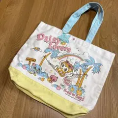 Daisy Lovers☆トートバッグ☆キャンバス地☆お値下げのサムネイル