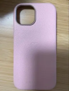 【値下げ】iPhone用レザー ピンク ケースのサムネイル