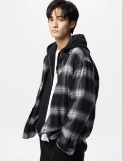UNIQLO フランネルシャツ　s