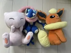 ポケモンぬいぐるみ⭐︎3体まとめ売り