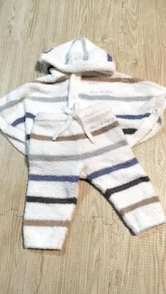 ジェラピケ ルームウェア ポンチョとパンツセット