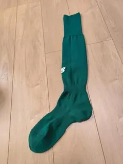 New Balance　【片方のみ】 サッカーソックス 緑色　Ｌサイズ