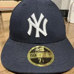 値下げ〇ヤンキースNew Era 59FIFTY ネイビーキャップ 7 1/8