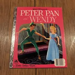 レトロ 絵本 ピーターパン ウォルトディズニー ウェンディ