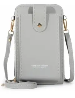 M・ レディース スマホ ショルダー ポーチ 斜めがけ バッグ 軽量