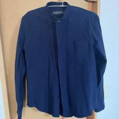 nano・universe(ナノ・ユニバース)　ノーカラーシャツ