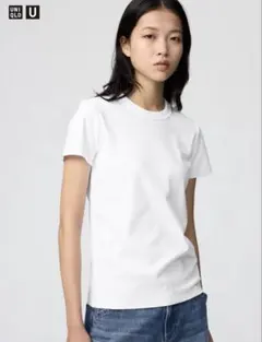 (極美品)UNIQLO クルーネックT