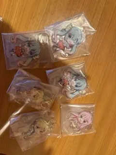 初音ミク　Citrus MIKU フリューくじ　F賞アクリルキーホルダー