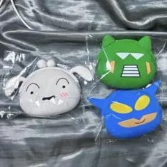 クレヨンしんちゃん　シロ　シリコン　がま口　ポーチ　古銭入れ　財布