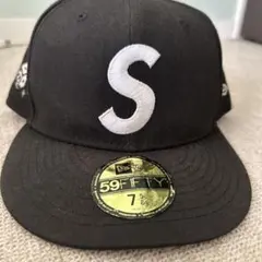 Supreme 59FIFTY キャップ ブラック 7 3/8
