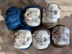 DMC Natura コットン糸 6 個セット