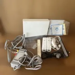 Nintendo Wii本体　コントローラー　ヌンチャク　バイオハザード付き