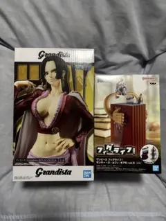 ワンピース ボア・ハンコック&ルフィギア5 フィギュア2点セット