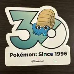 ポケモン　韓国限定　オムナイト　30周年ロゴステッカー