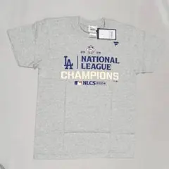 【新品】ファナティクス ドジャース ナショナルリーグ地区優勝記念Tシャツ グレー