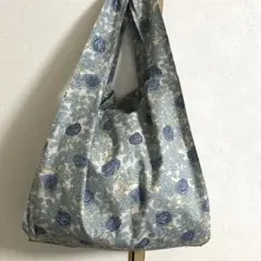 handmade エコバッグＬ　ウィリアムモリス