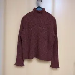 ハイネックニット アンヴィモード 毛 100%