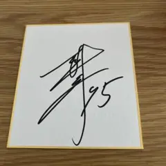 選手直筆サイン 柳川 大晟 95年記念