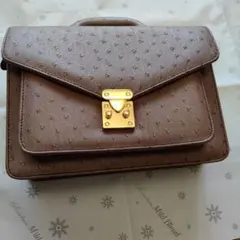 ブラウン ハンドバッグ