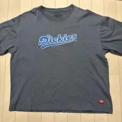 Dickies ディッキーズ 刺繍ロンT ネイビー 長袖Tシャツ ストリート