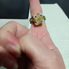 ❴¥1600❵ハンドメイド天然石Ring