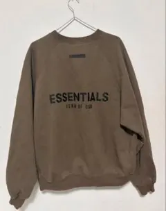 ESSENTIALS エッセンシャルズ　スウェット　 トレーナー　ブラウンのサムネイル