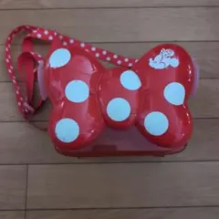 ディズニー✨ミニーリボン型ポップコーンバスケット