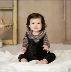 &mignon サロペット　ロンパース　　80