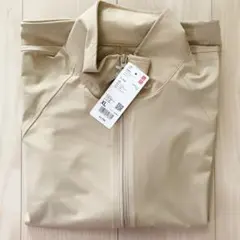 ユニクロ ウルトラストレッチアクティブブルゾン ベージュ XL